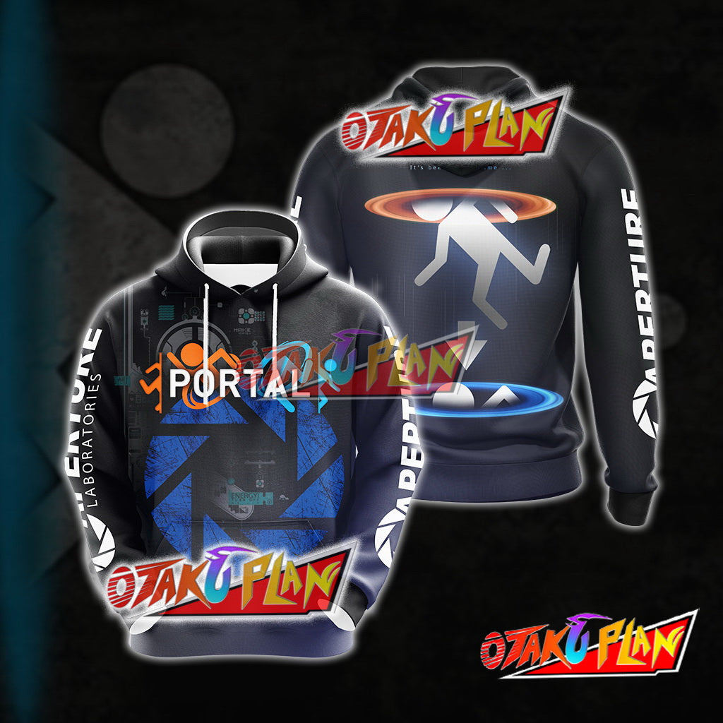 Portal - Aperture Laboratories Unisex 3D Hoodie