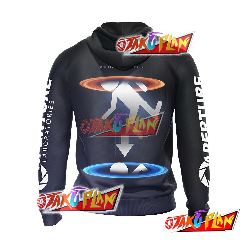 Portal - Aperture Laboratories Unisex 3D Hoodie