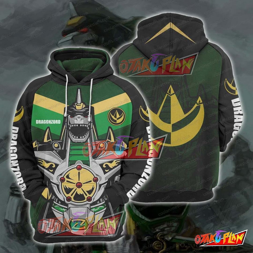 Power Rangers Dragonzord Pullover Hoodie