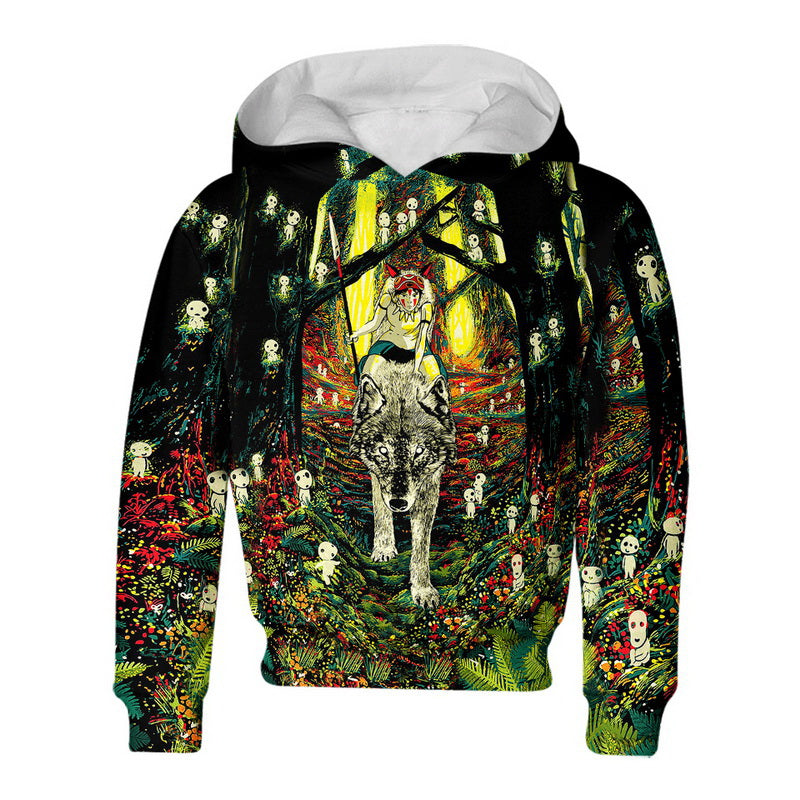 Princess Mononoke Hime Hoodie / T-Shirt