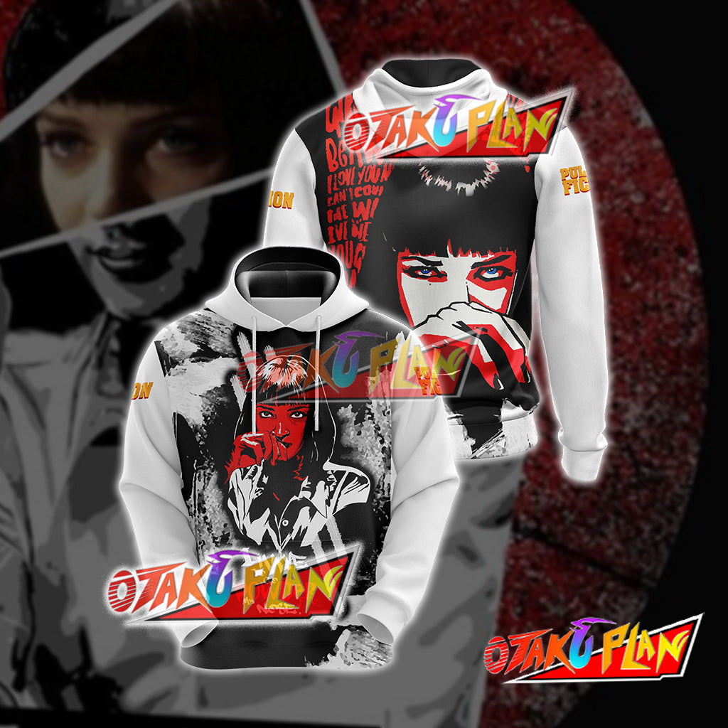 Pulp Fiction - Mia Unisex 3D Hoodie