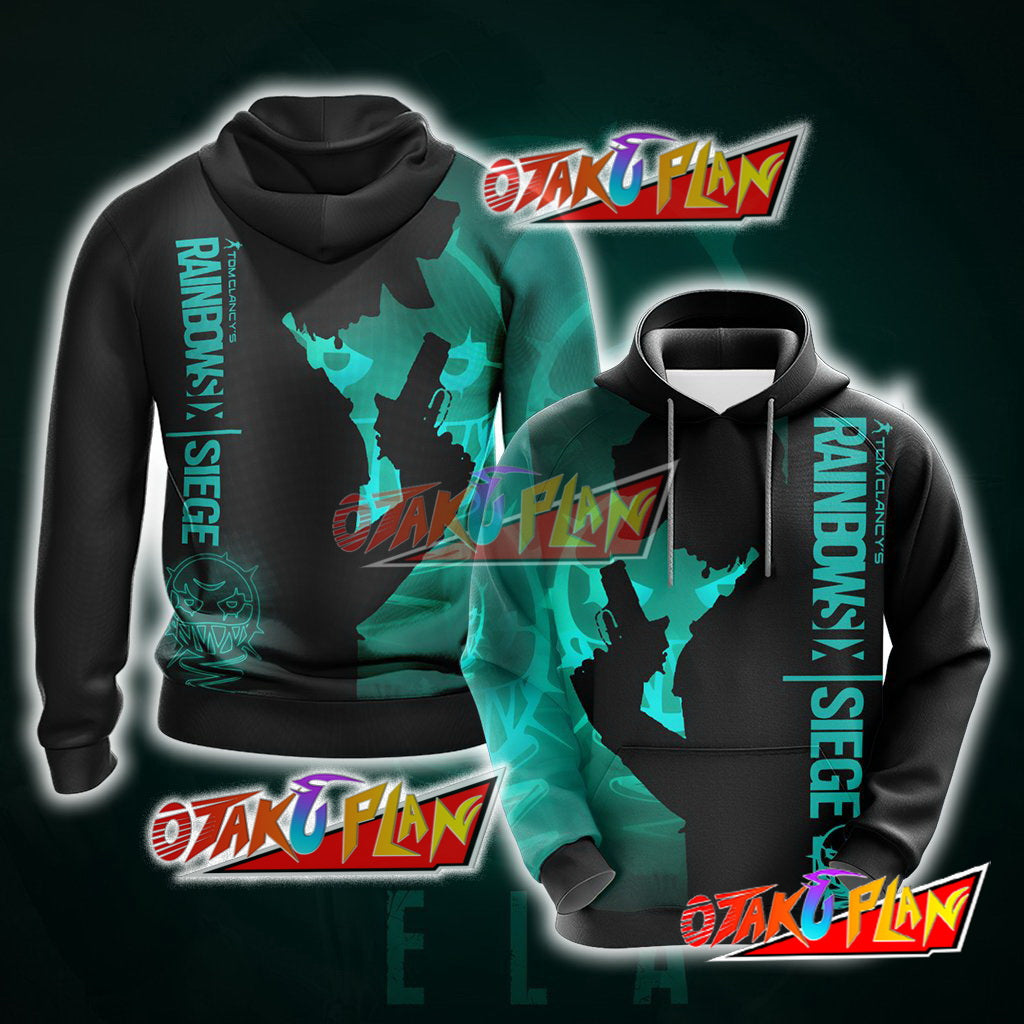 Rainbow Six Siege Ela Unisex 3D Hoodie