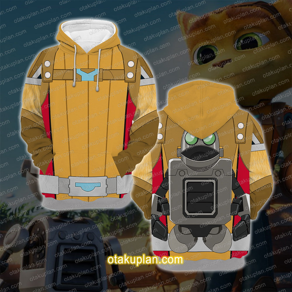 Ratchet &amp; Clank Cosplay Hoodie