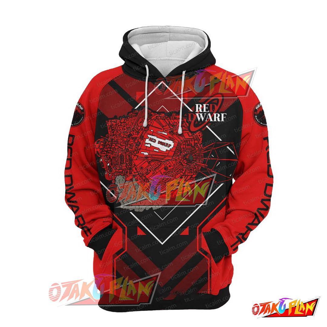 Red Dwarf Pullover Hoodie For Fans