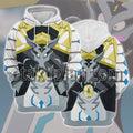 Reincarnated as a Sword Shishou Cosplay Hoodie