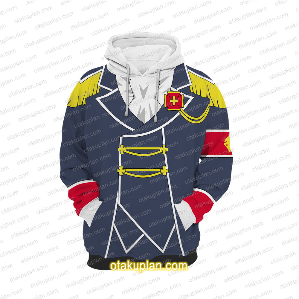 ReZero Starting Life in Another World Crusch Karsten Cosplay Hoodie