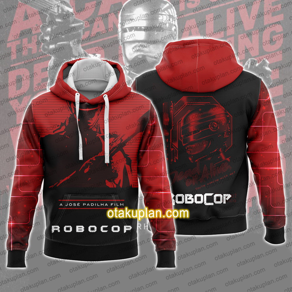 Robocop New Red Poster Hoodie