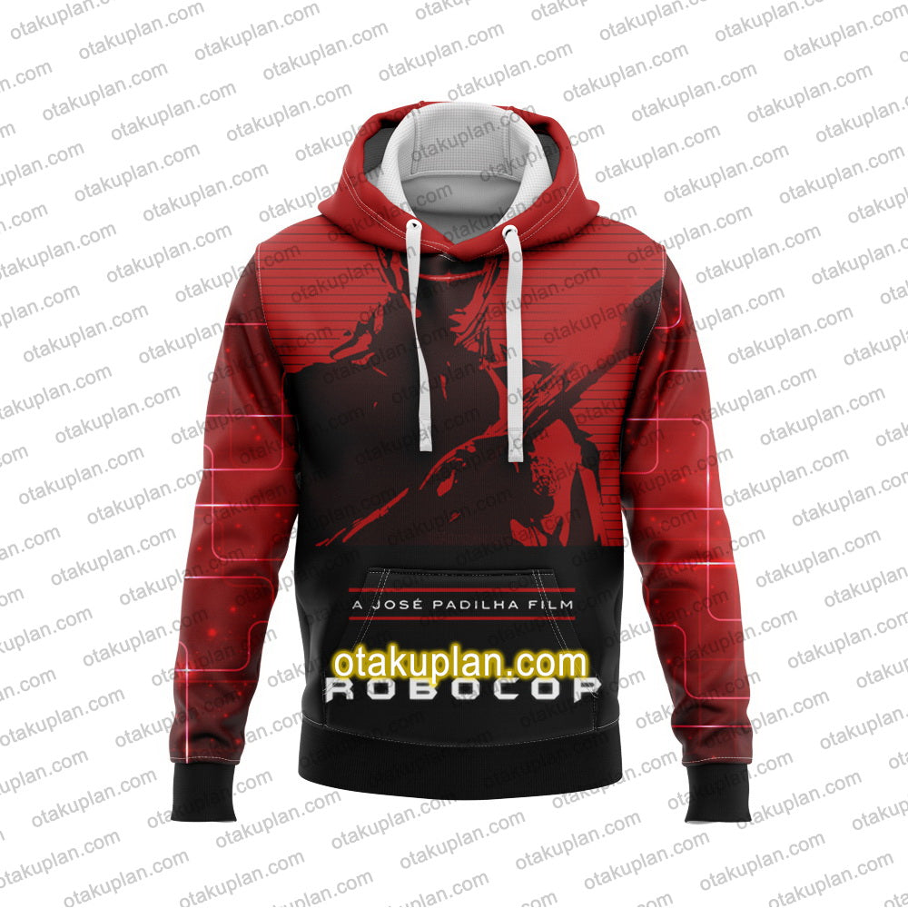 Robocop New Red Poster Hoodie
