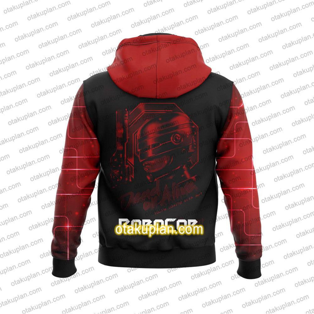 Robocop New Red Poster Hoodie