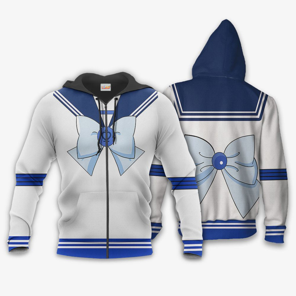 Sailor Mercury Sailor Moon Hoodie Shirt