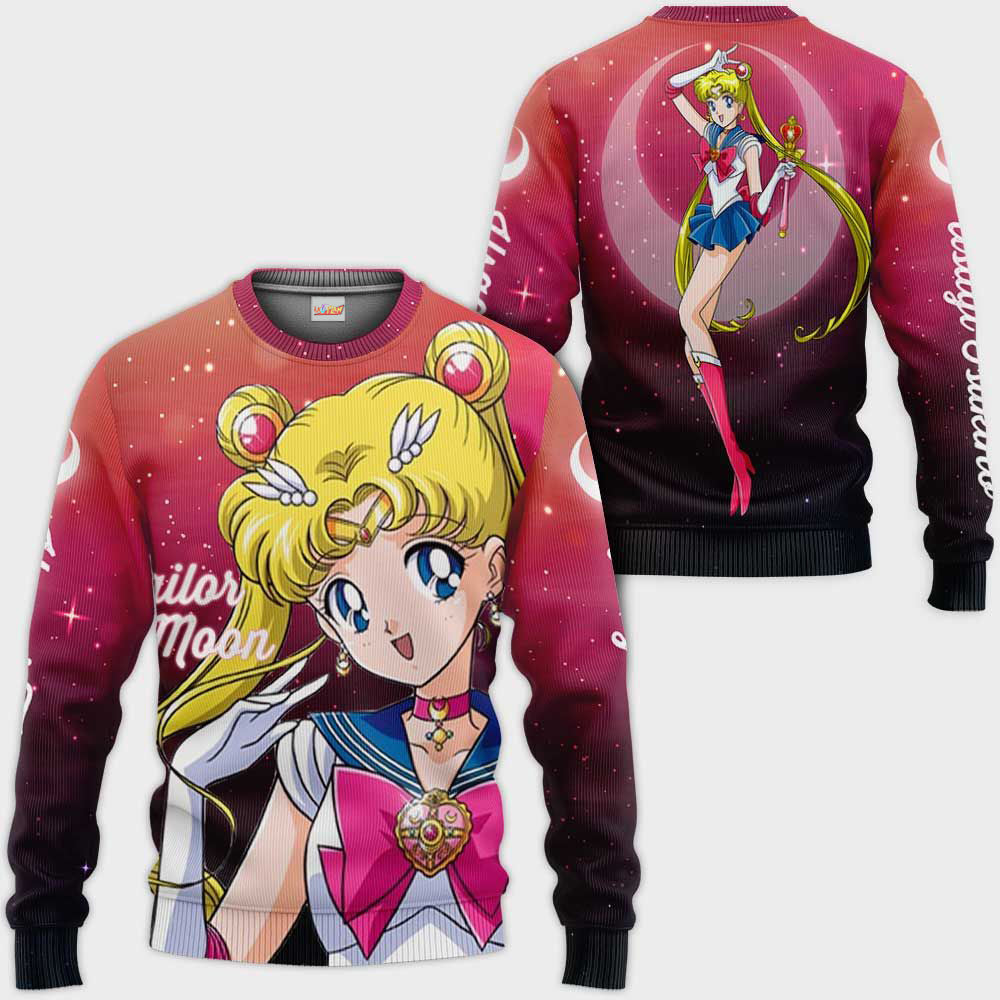 Sailor Moon Usagi Tsukino Sailor Moon Hoodie Shirt
