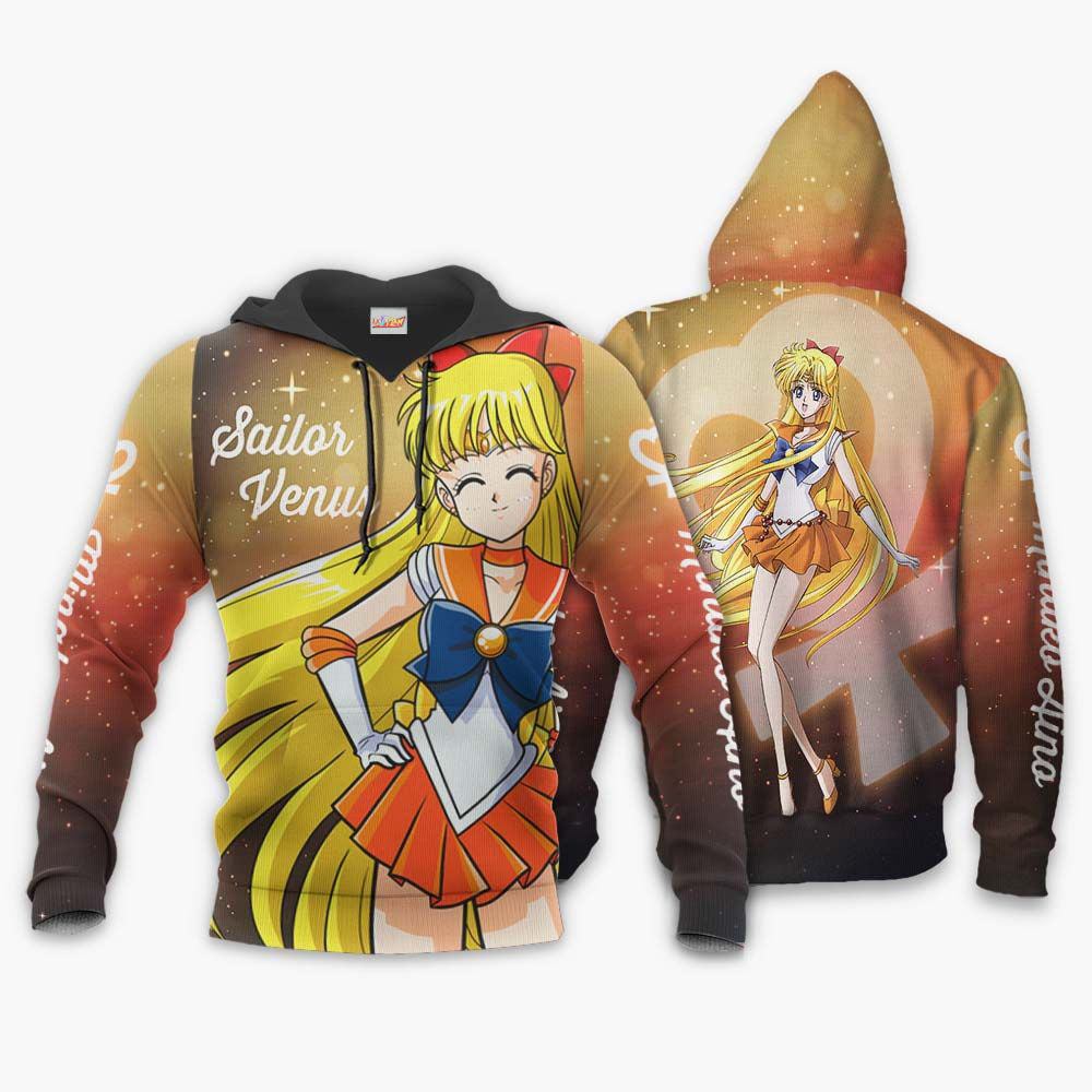 Sailor Venus Minako Aino Sailor Moon Hoodie Shirt