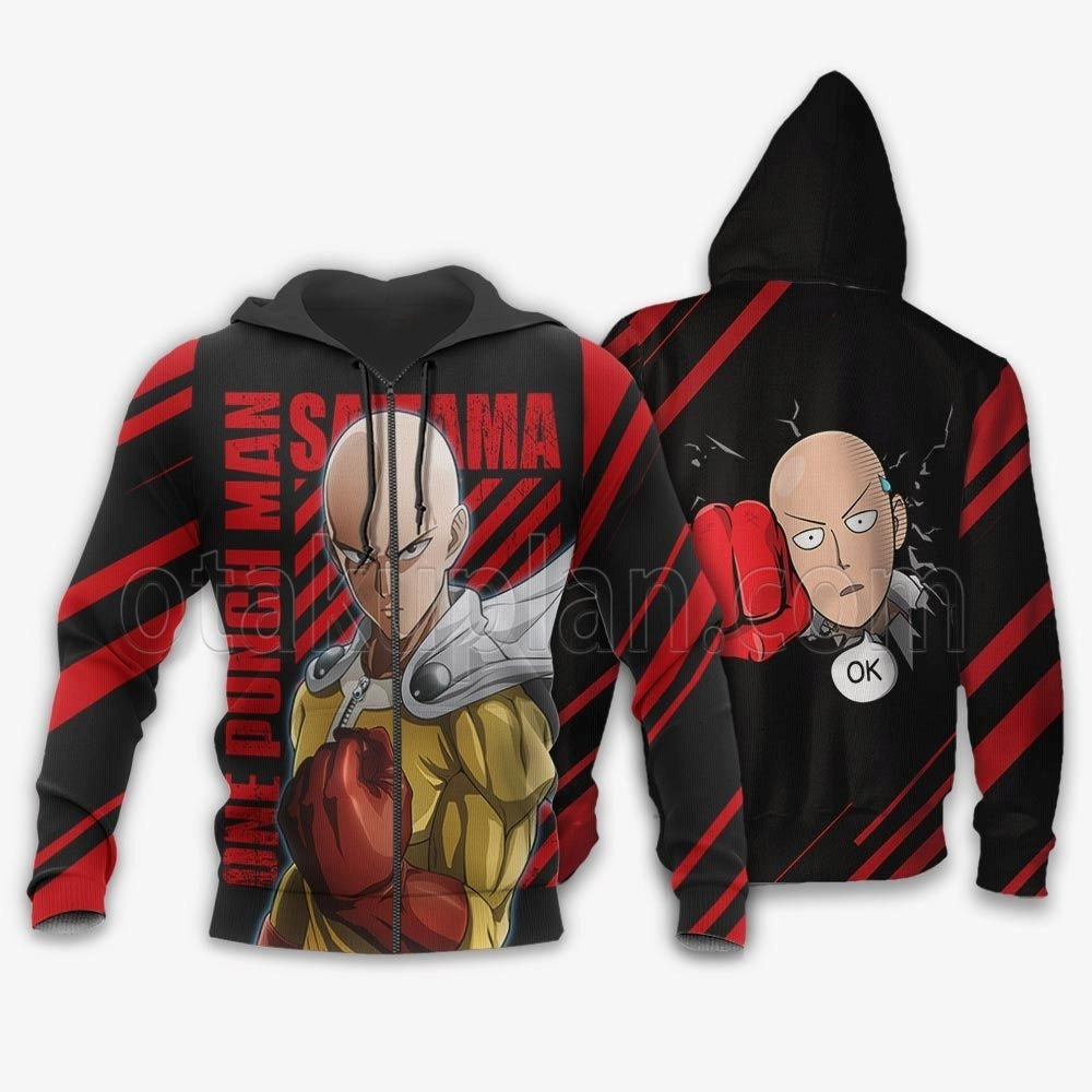 Saitama Hoodie Anime