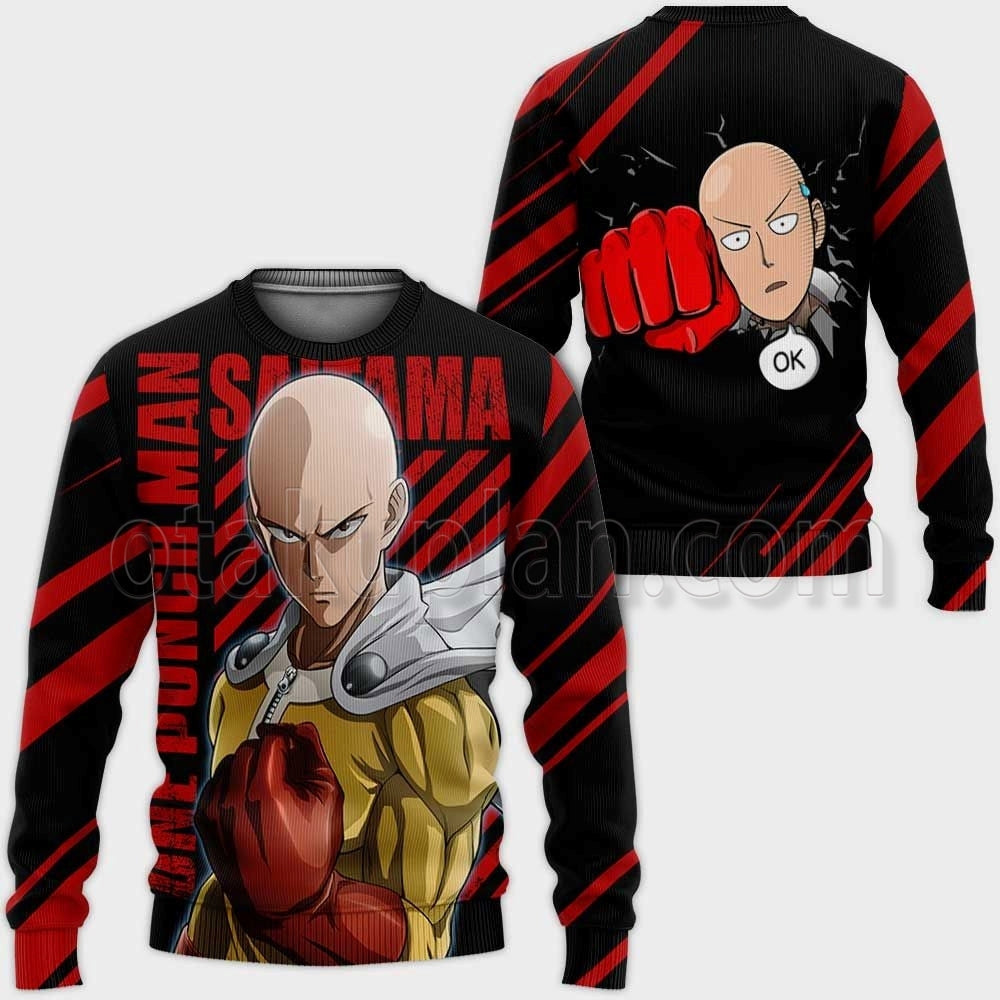 Saitama Hoodie Anime