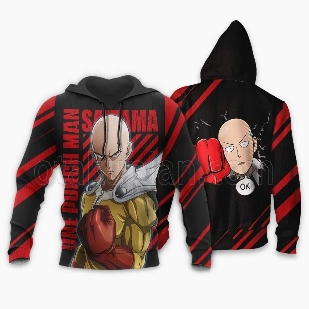 Saitama Hoodie Anime