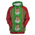 Santa Claus Merry Christmas Hoodies