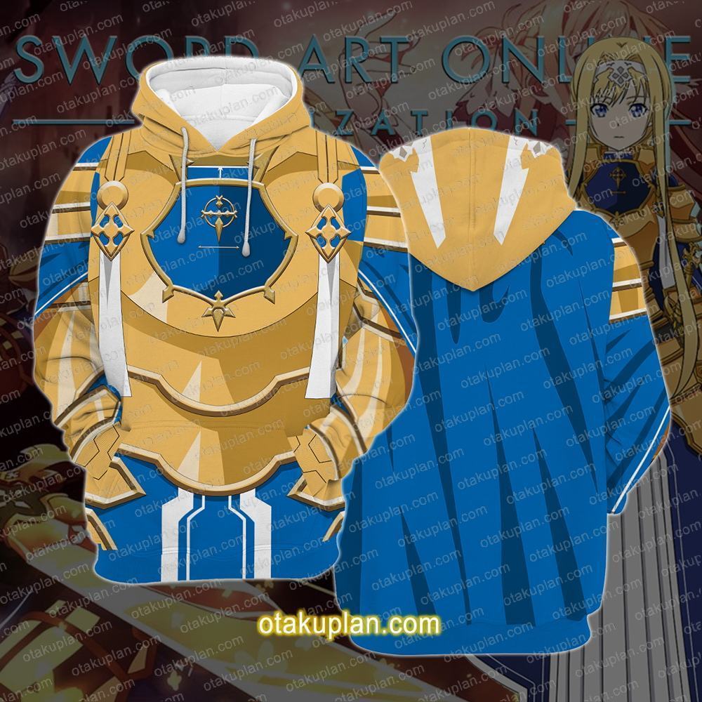 Sao Alicization War Of Underworld Alice Zuberg Cosplay Hoodie