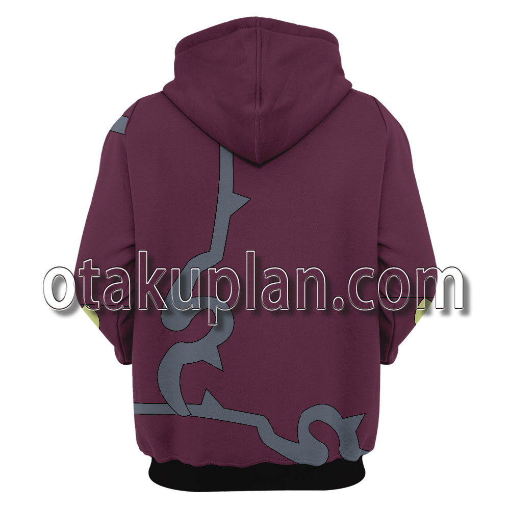 Scarlet and Violet Brassius Hoodie