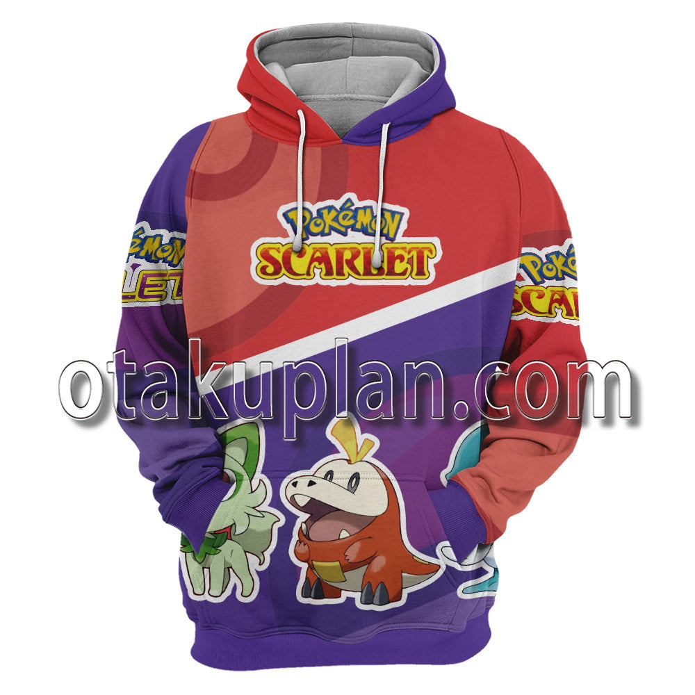 Scarlet And Violet Elves Poster Cosplay Hoodie
