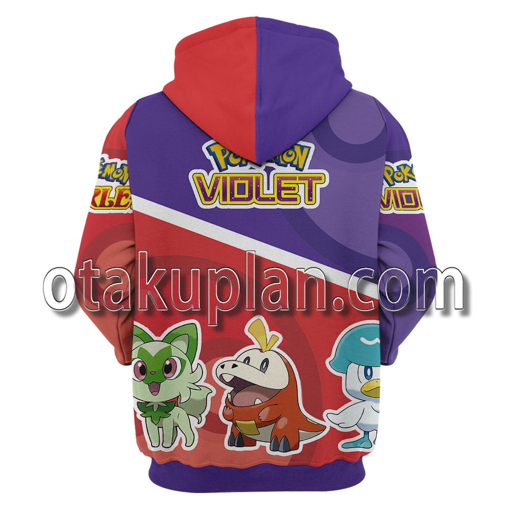 Scarlet And Violet Elves Poster Cosplay Hoodie