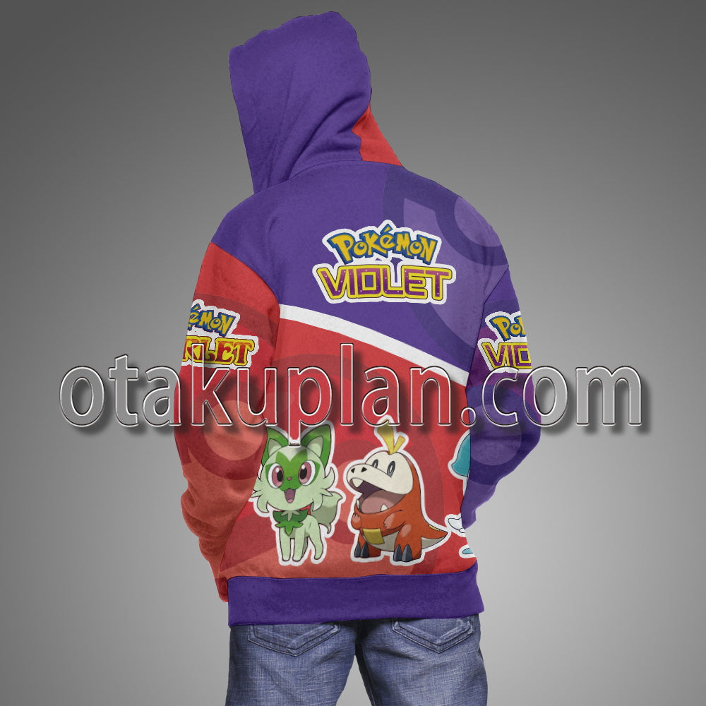 Scarlet And Violet Elves Poster Cosplay Hoodie