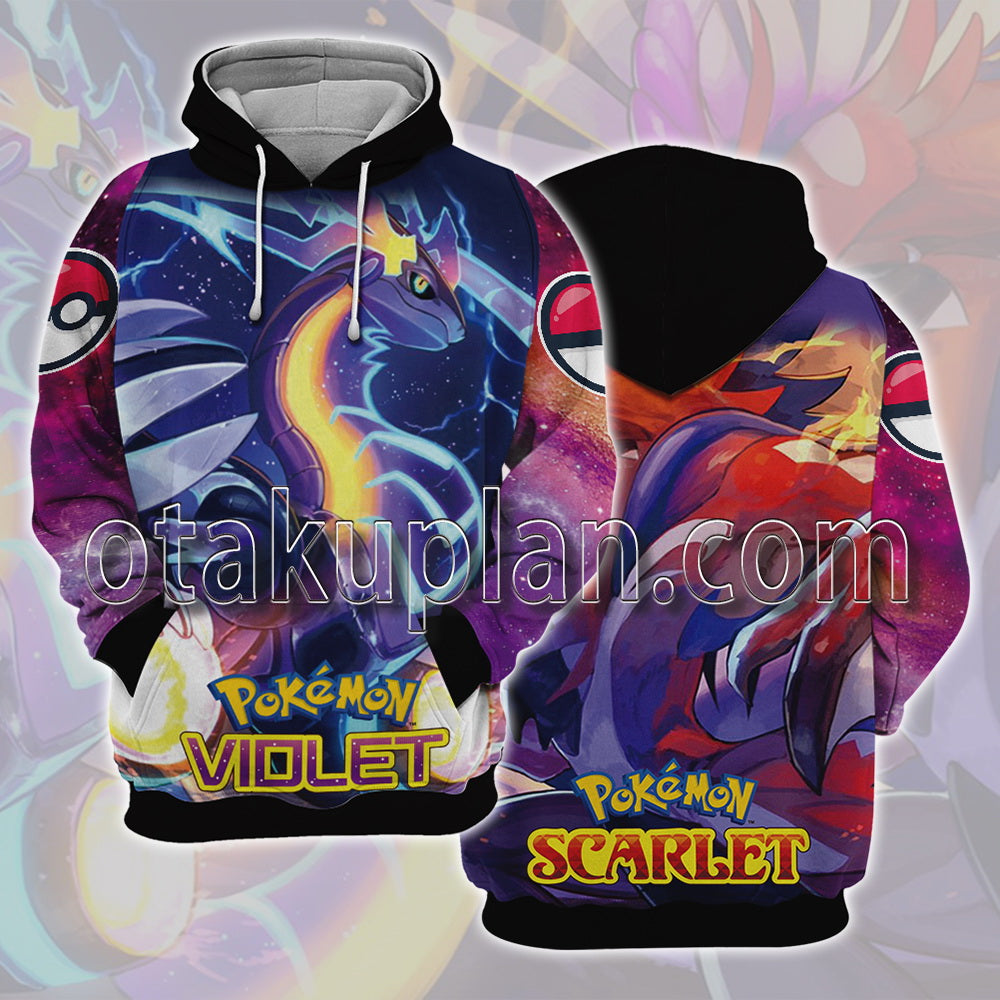 Scarlet And Violet Poster Cosplay Hoodie
