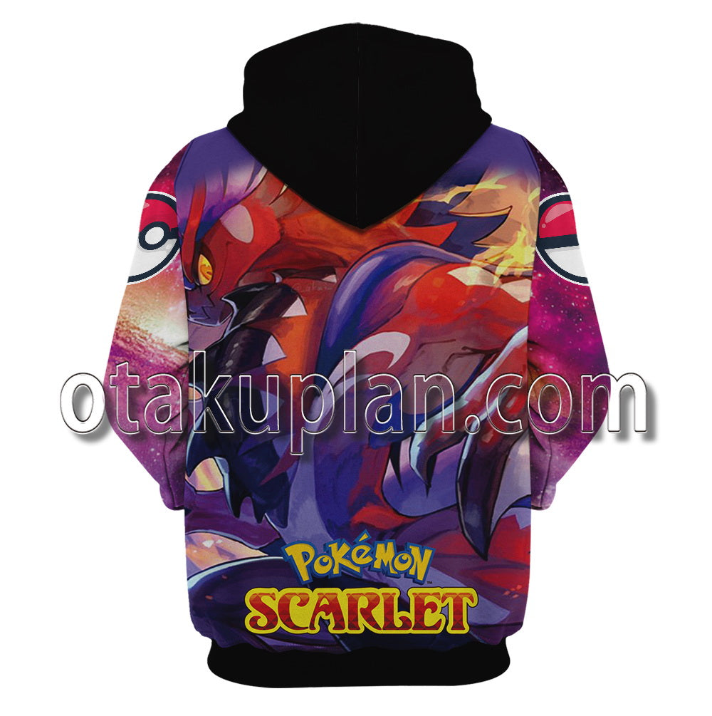 Scarlet And Violet Poster Cosplay Hoodie