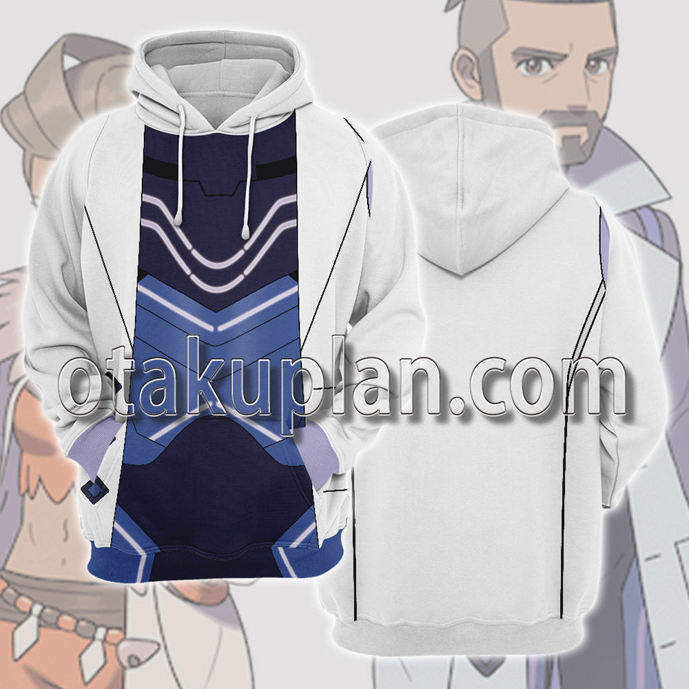 Scarlet and Violet Turo Professor Cosplay Hoodie