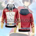 Seirei Gensouki Spirit Chronicles Haruto Amakawa Rio Battle Suit Cosplay Hoodie