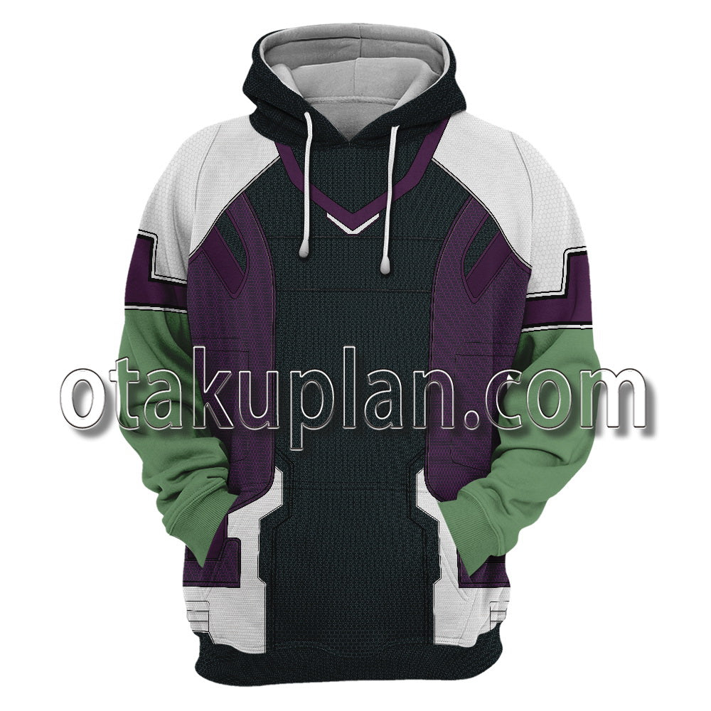 She-Hulk Battle Suit Cosplay Hoodie