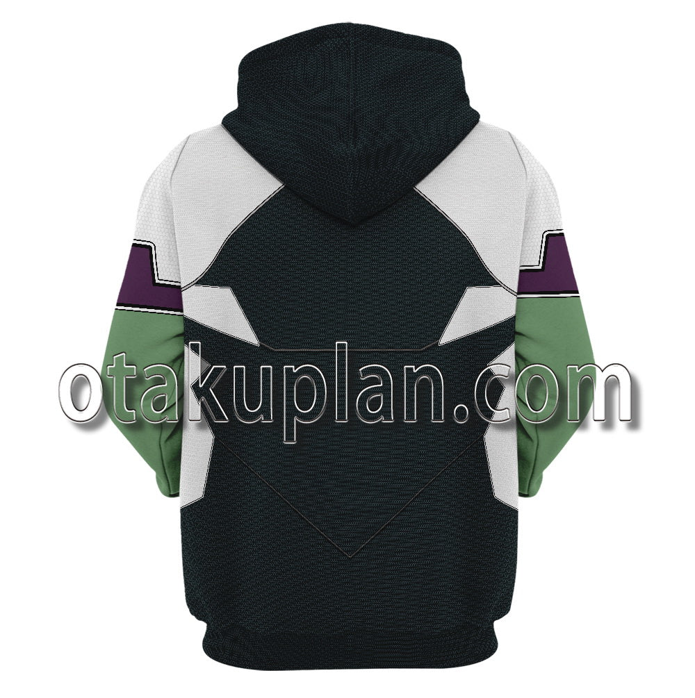 She-Hulk Battle Suit Cosplay Hoodie