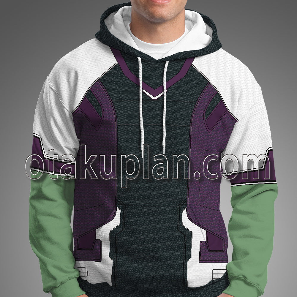 She-Hulk Battle Suit Cosplay Hoodie