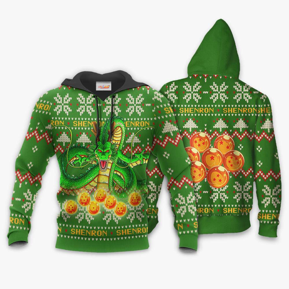 Shenron Ugly Christmas Sweater Dragon Ball Hoodie Shirt