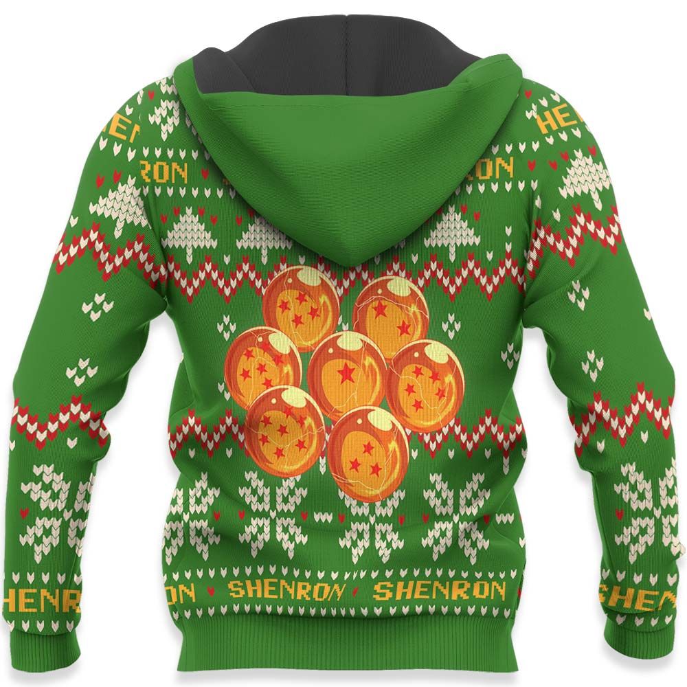 Shenron Ugly Christmas Sweater Dragon Ball Hoodie Shirt