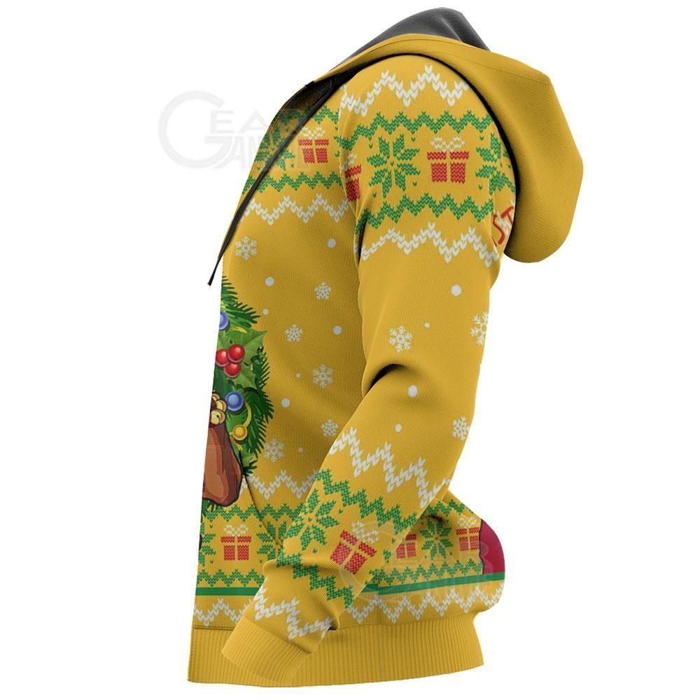 Shota Aizawa and All Might Ugly Christmas Sweater MHA Hoodie Shirt