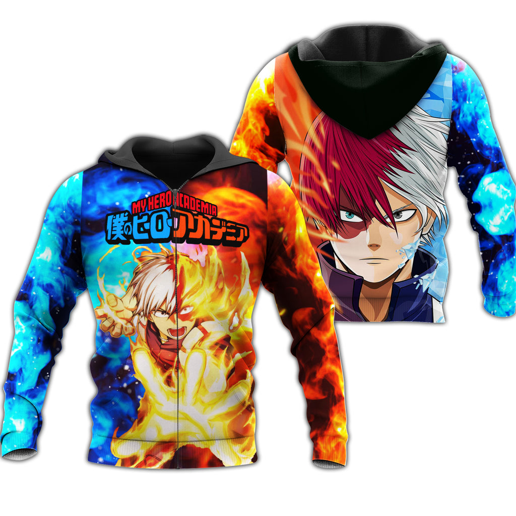 Shoto Todoroki MHA HA Hoodie Shirts