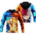 Shoto Todoroki MHA HA Hoodie Shirts