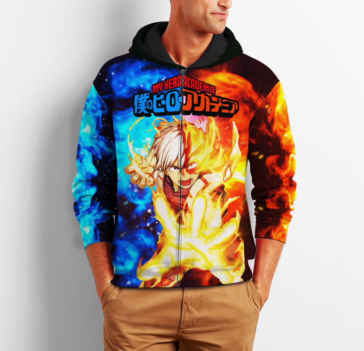 Shoto Todoroki MHA HA Hoodie Shirts