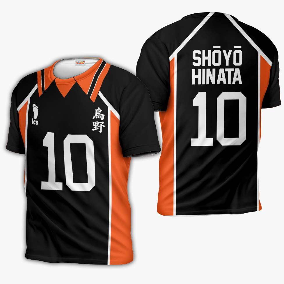 Shoyo Hinata Number Karasuno Haikyuu Hoodie Shirt