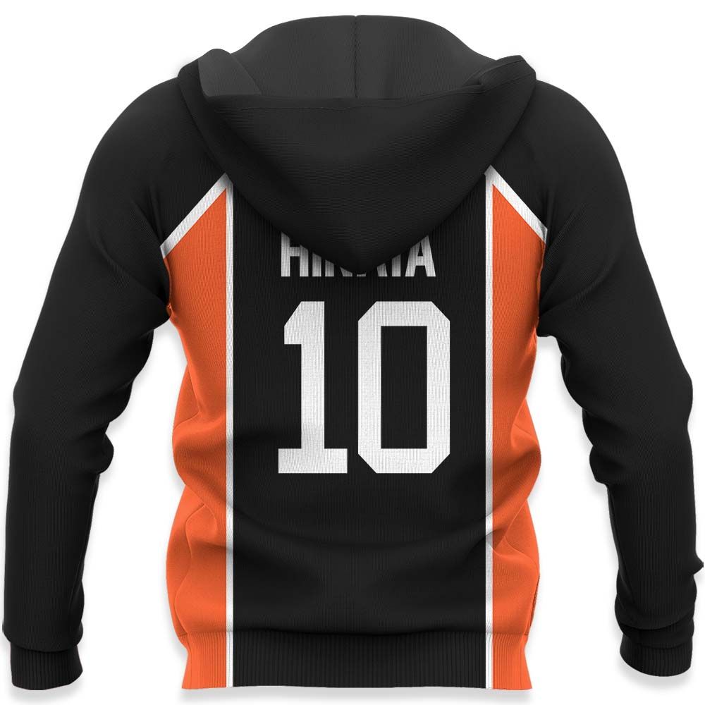 Shoyo Hinata Number Karasuno Haikyuu Hoodie Shirt