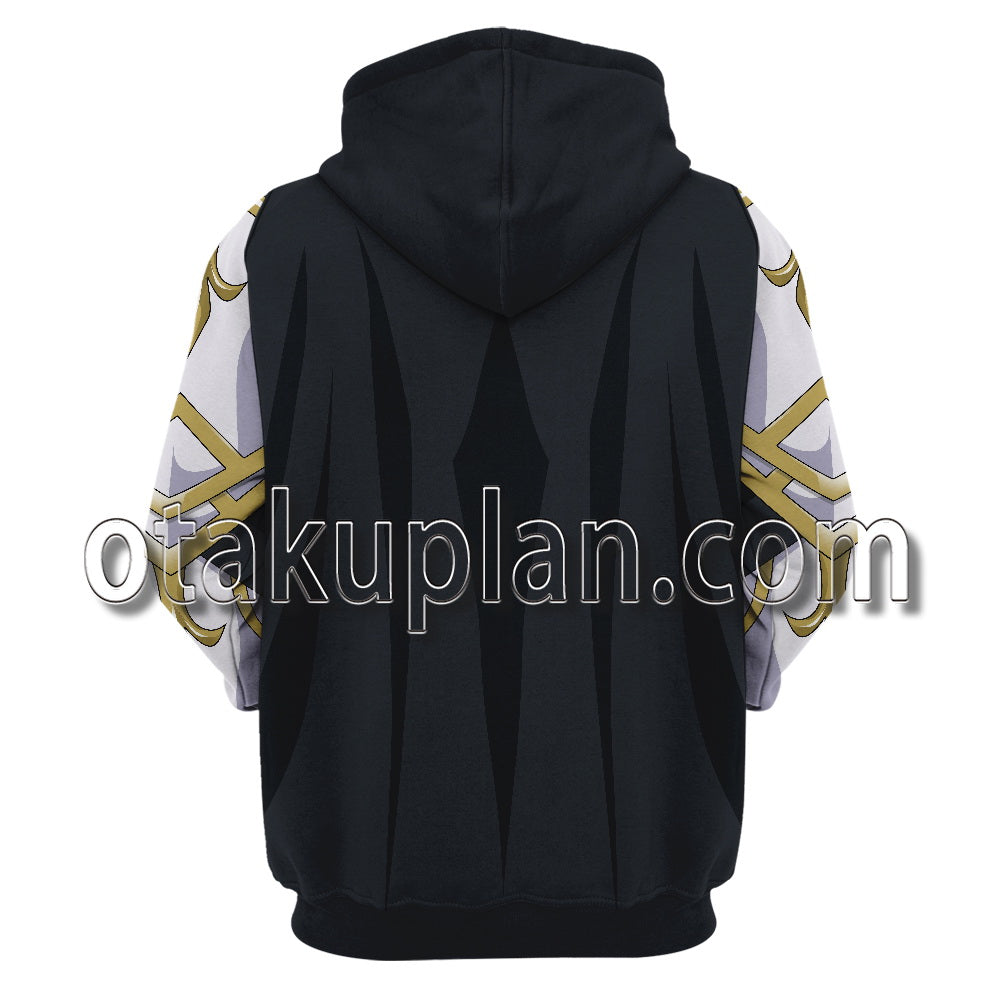Skeleton Knight in Another World Arc Cosplay Hoodie