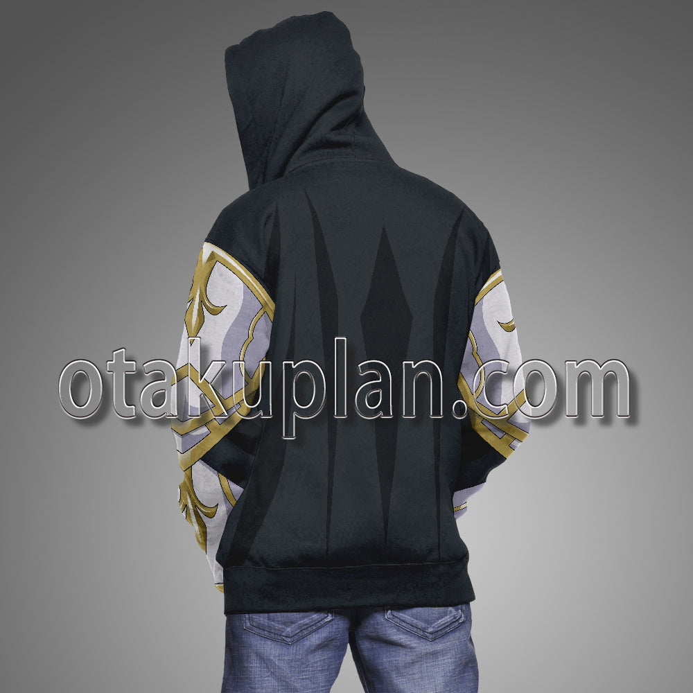 Skeleton Knight in Another World Arc Cosplay Hoodie