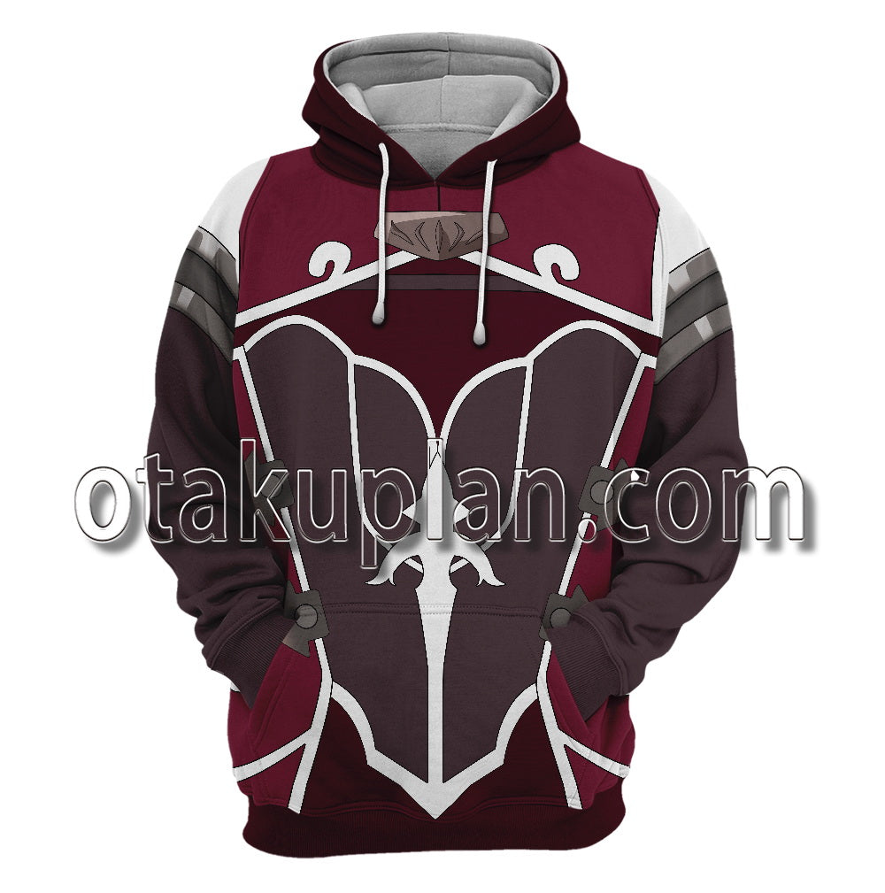 Skeleton Knight in Another World Glenys Lalatoya Ariane Cosplay Hoodie