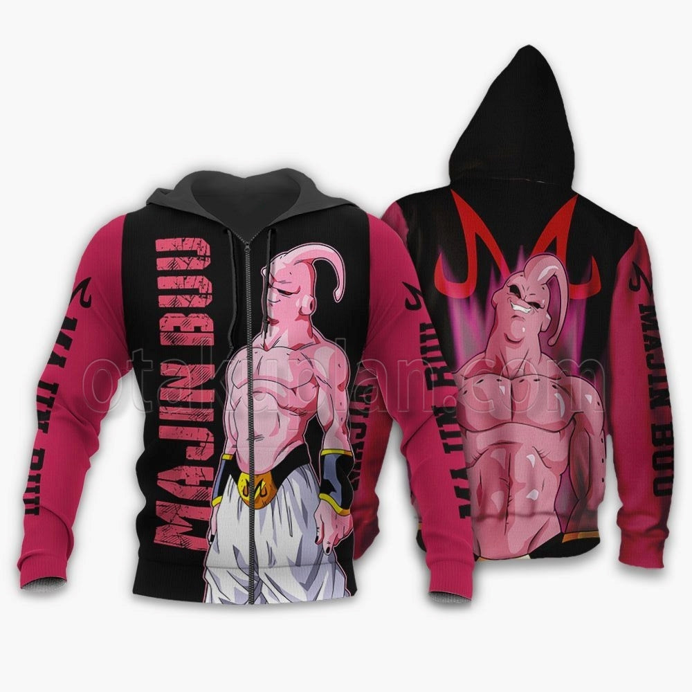 Skinny Majin Buu Hoodie Jacket