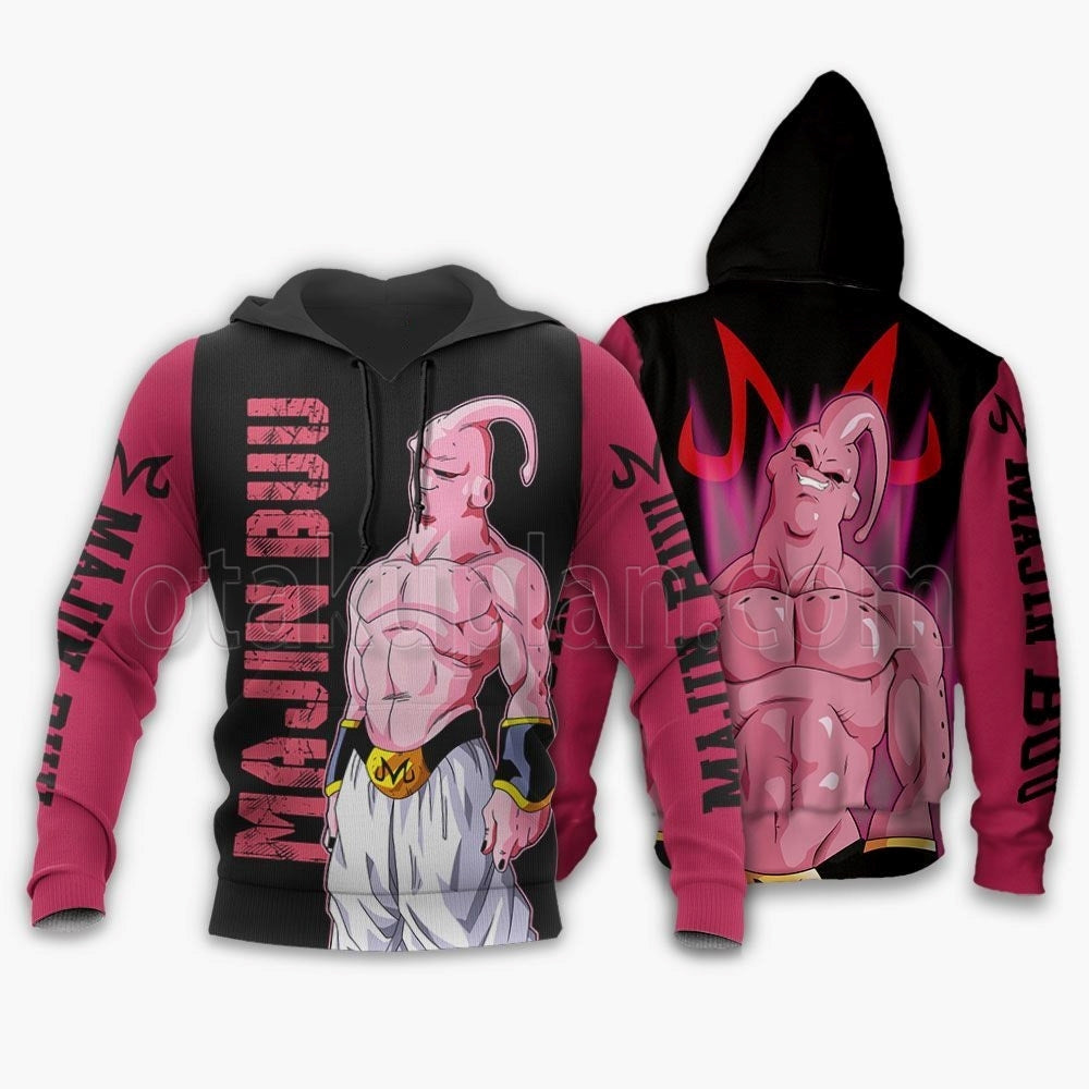 Skinny Majin Buu Hoodie Jacket