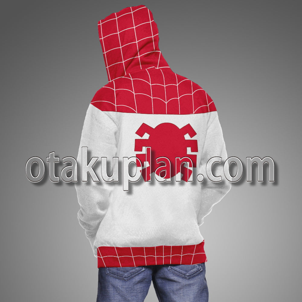 Spider Hero Across the Spider Verse Earth 18119 Spinneret Mary Jane Watson Cosplay Hoodie