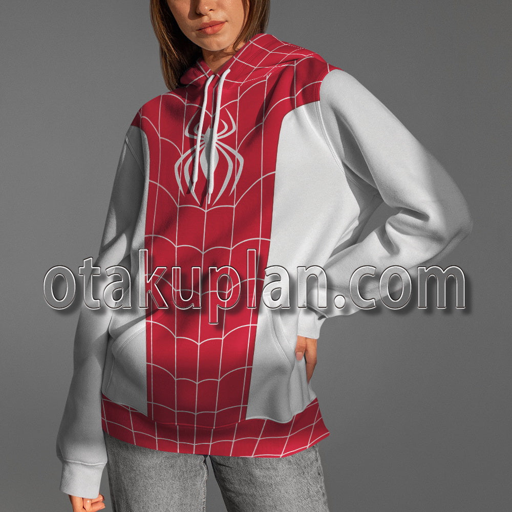 Spider Hero Across the Spider Verse Earth 18119 Spinneret Mary Jane Watson Cosplay Hoodie