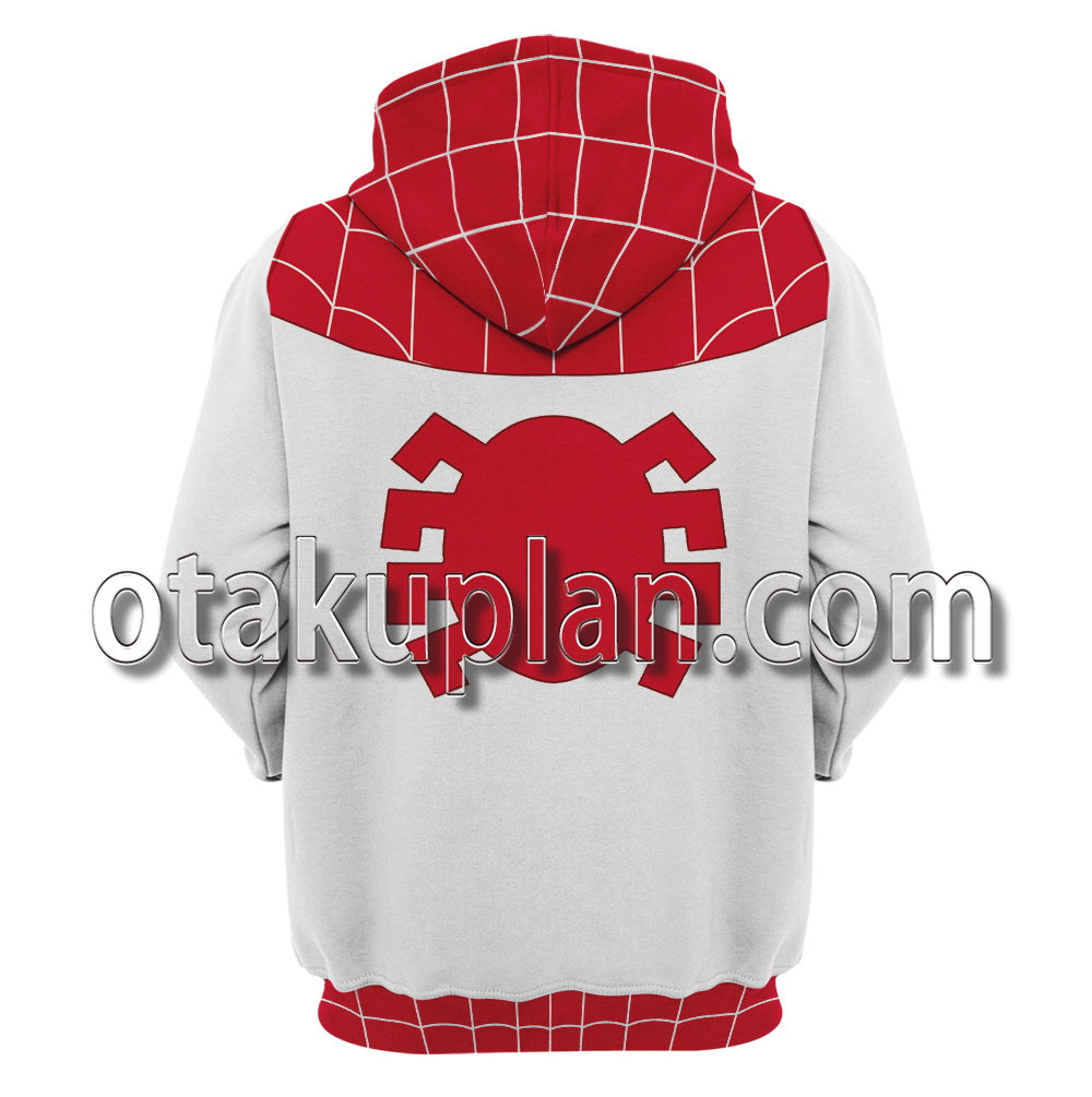 Spider Hero Across the Spider Verse Earth 18119 Spinneret Mary Jane Watson Cosplay Hoodie