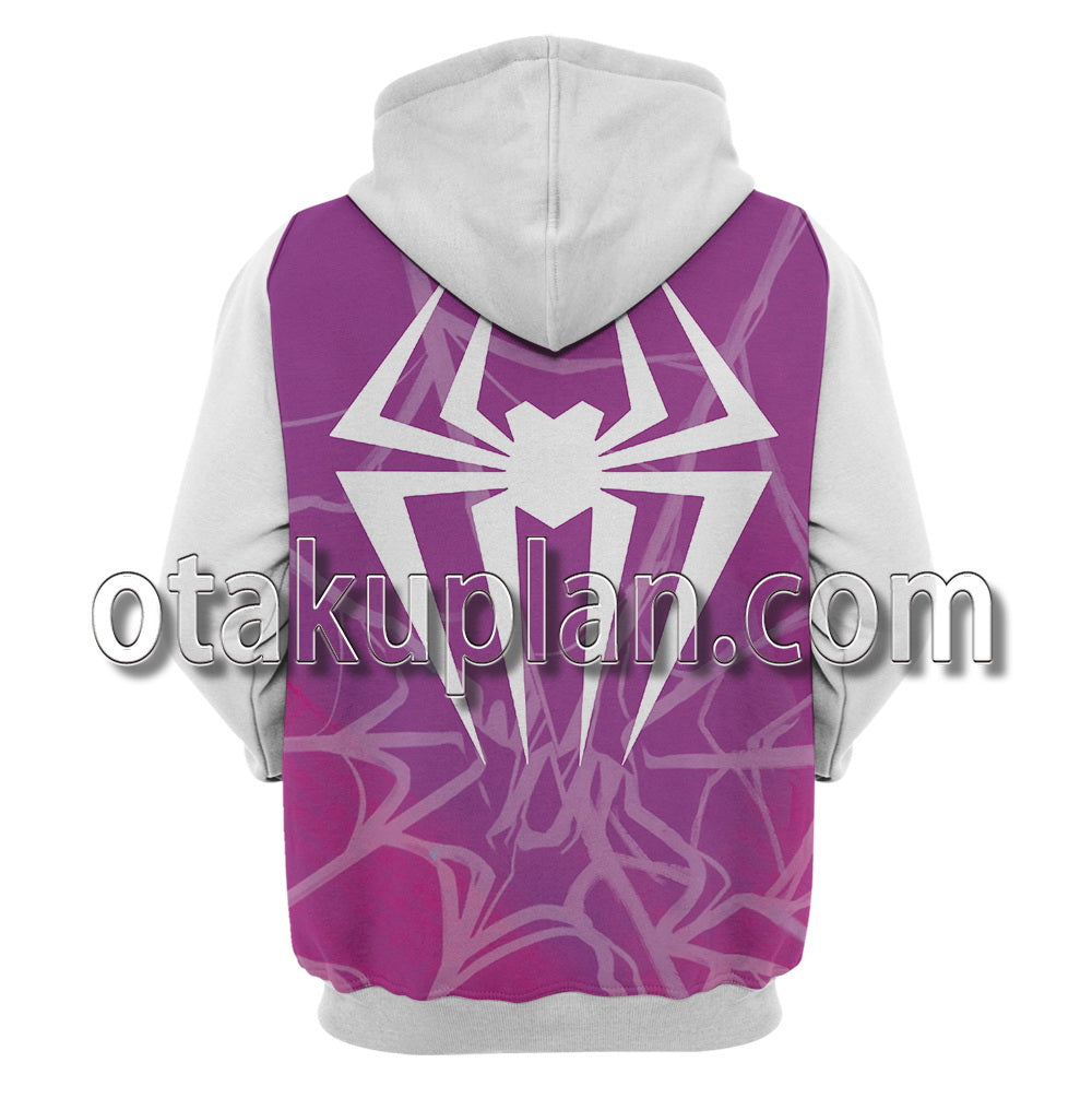 Spider Hero Across The Spider Verse Gwen Stacy Solo Cosplay Hoodie