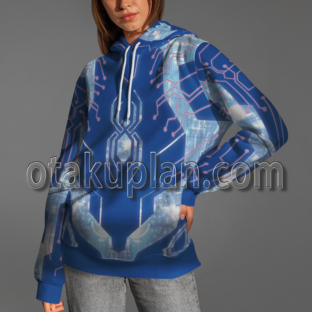 Spider Hero Across the Spider Verse Spider Byte Earth 22191 Battle Suit Cosplay Hoodie